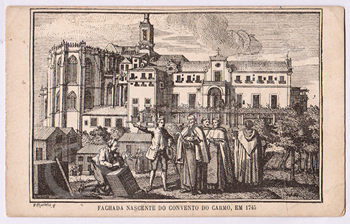 Postal antigo de Lisboa