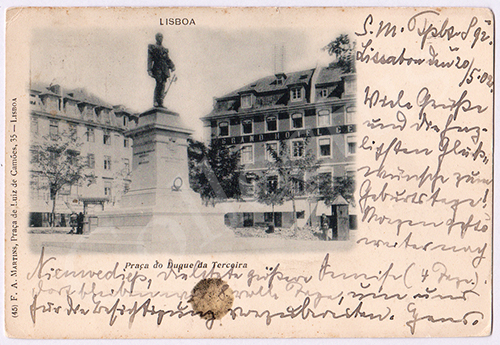 Postal antigo de Lisboa