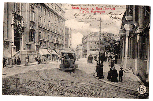 Postal antigo de Lisboa