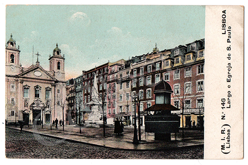 Postal antigo de Lisboa