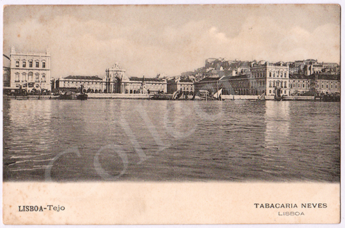Postal antigo de Lisboa