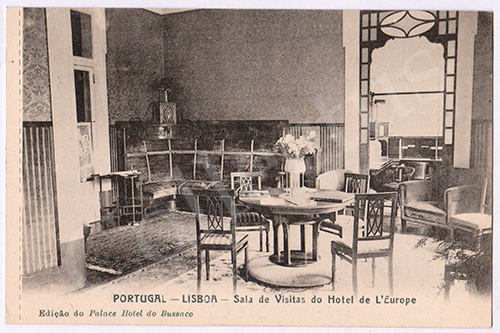 Postal antigo de Lisboa