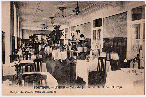 Postal antigo de Lisboa