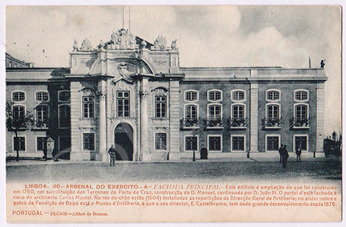 Postal antigo de Lisboa