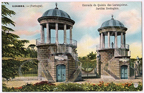 Postal antigo de Lisboa