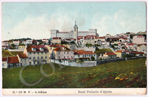 Postal antigo de Lisboa