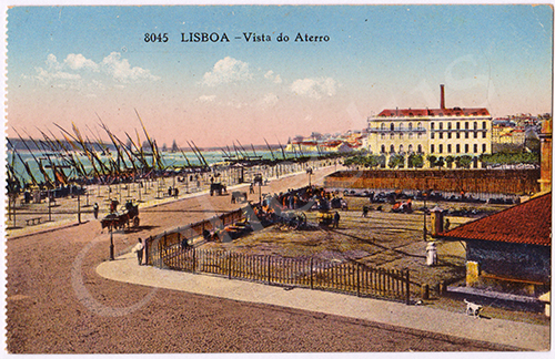 Postal antigo de Lisboa