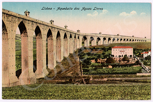 Postal antigo de Lisboa