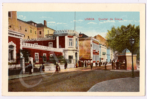 Postal antigo de Lisboa